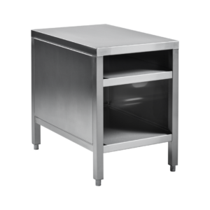 Laag onderstel t.b.v. VMC H4, met ruimte voor één warmhoudlade 500-1DN