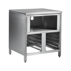 Combisteamer Onderstel Met Uitsparing voor één Warmhoudlade 500_1 D