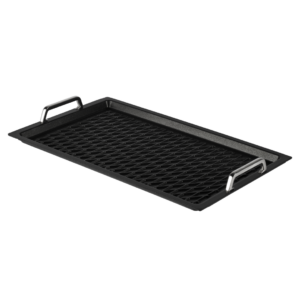 Bakplaat BBQ Oppervlak 1/1 GN met handgrepen