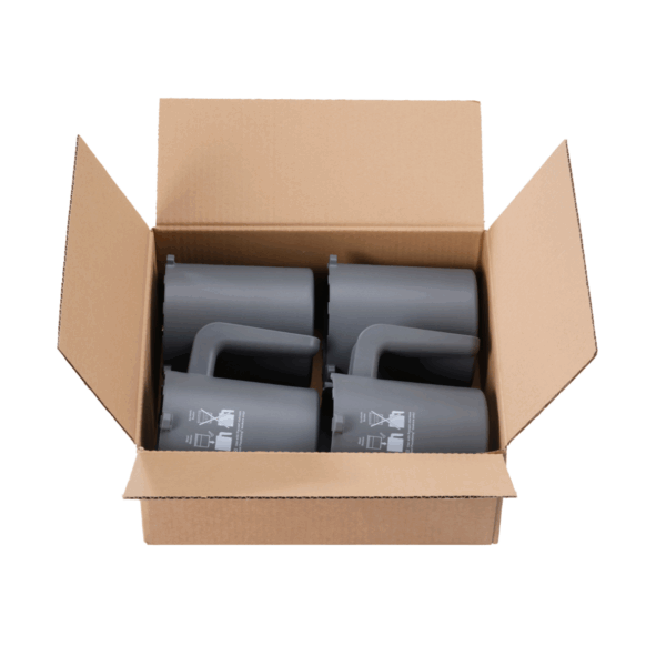 Beschermbekers Pacojet 4 voor chroomstalen Pacotizing® bekers (set van 4)